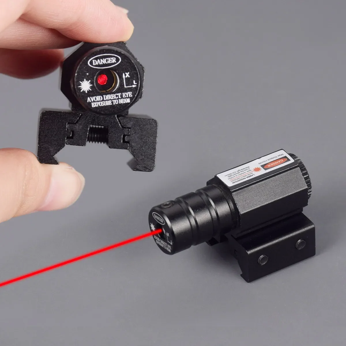 Tactical Red Green Dot Laser Sight 11mm 20mm Adjustable Picatinny Rail Mount Pistol Glock17 Airsoft Rifle Laser Bore Sight