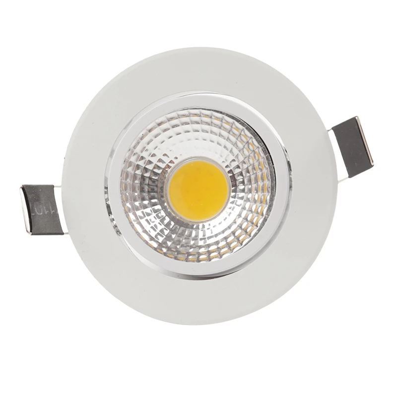 thumbnail image 1 of Focos LED antideslumbrantes regulables AC220V 110V Foco de techo LED empotrado de aluminio COB Lámpara de techo, 1 of 5
