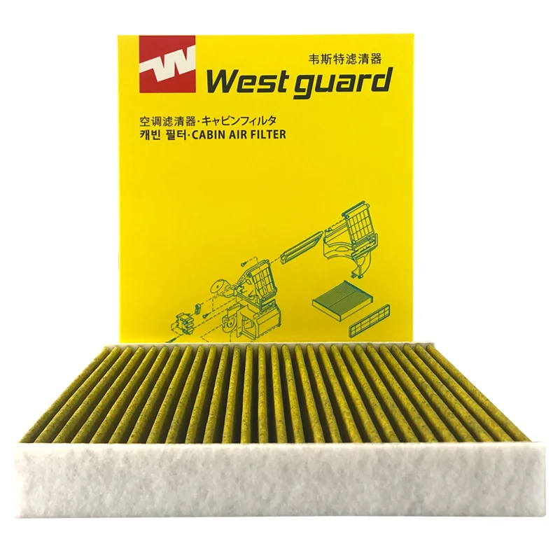 WESTGUARD Activated Carbon Cabin Filter For LEXUS ES RX UX NX TOYOTA CAMRY V7 COROLLA E21 HILUX N1,N2 RAV 4 V CX9 2.5T CUK22032 air filter
