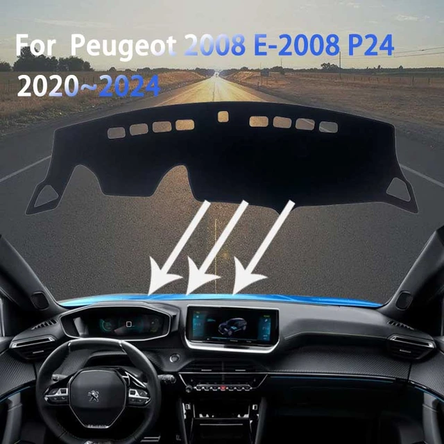 Auto Dashboard Abdeckung Pad für Peugeot 2008 E-2008 P24 2022 2020 ~ 2023  Anti-schmutzig Teppiche Matte Sonnenschirm Teppich auto Zubehör Aufkleber -  AliExpress