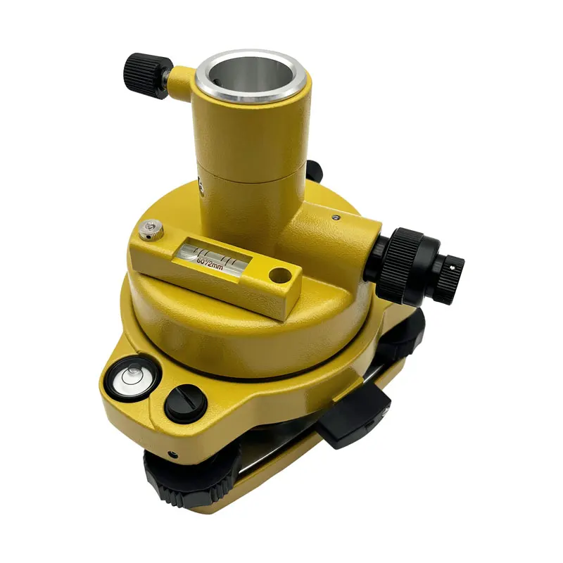 

Three-Jaw Tribrach Adapter W/Optical Plumme holder compatible For NIKON Trimble Pentex Type Prisms GPS SURVEYING