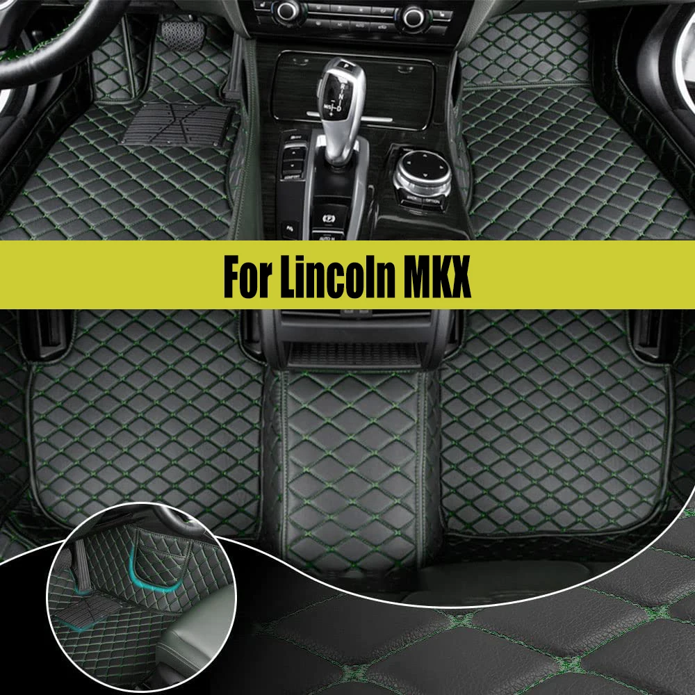 

Custom Car Floor Mat For Lincoln MKX 2007-2014 Year Upgraded Version Foot Coche Accessories Carpets