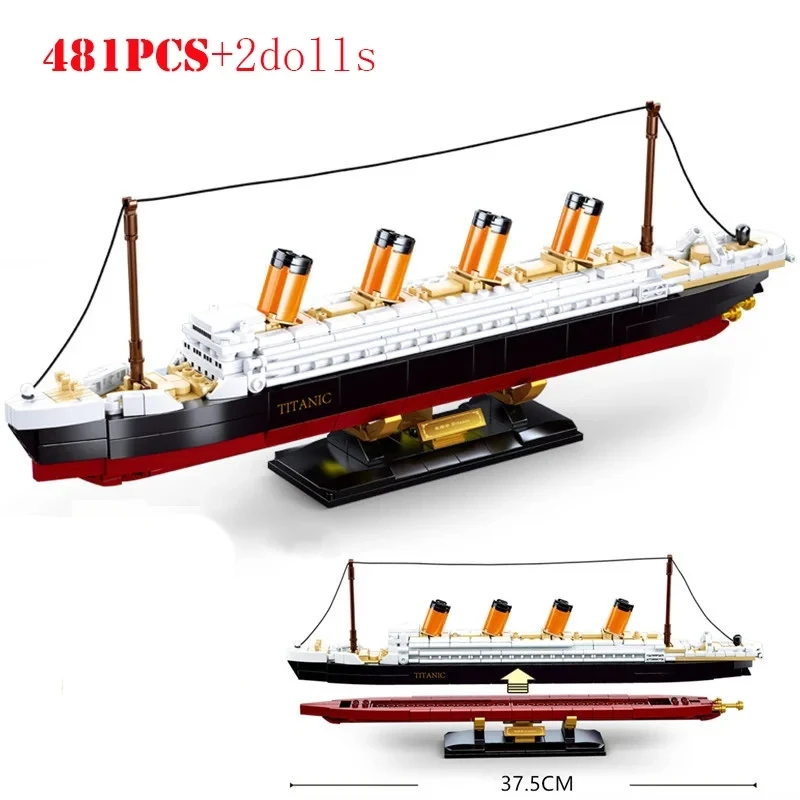 Juguete De Crucero Eléctrico Con Luces LED Y Sonido De Silbato, Barco Con Ruedas Universales De 49 Cm, Material ABS Seguro Y Duradero, Promueve La Motricidad Fina, Regalo Para Niños De 3 A 12 Años