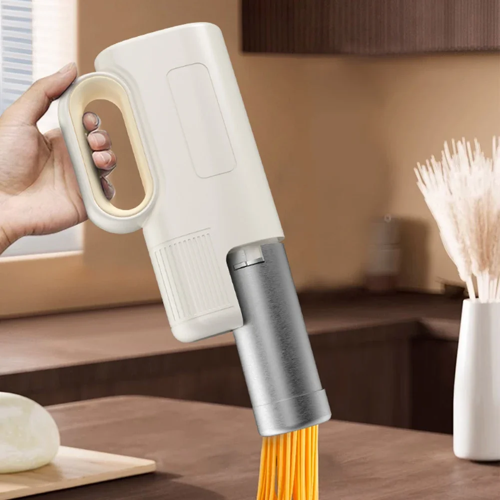 30.5*15cm Handheld Noodle Maker Automatic Dispensing Noodle Machine Wireless Press Healthy Meals User-Friendly Operation