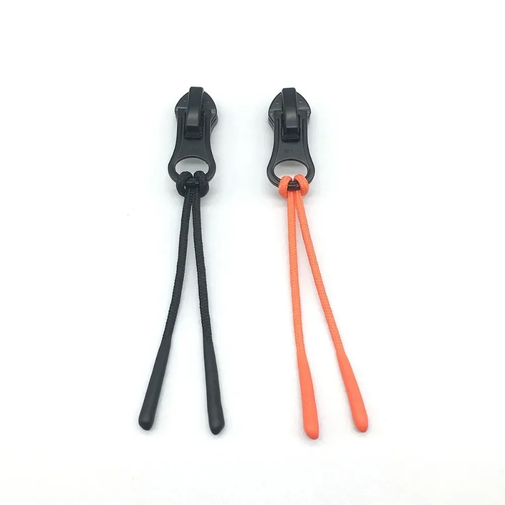 Rope Shape Zipper Pullers Anti-slip Surface 10pcs Clothing/Bag Accessories zipper pullers,zipper accessories