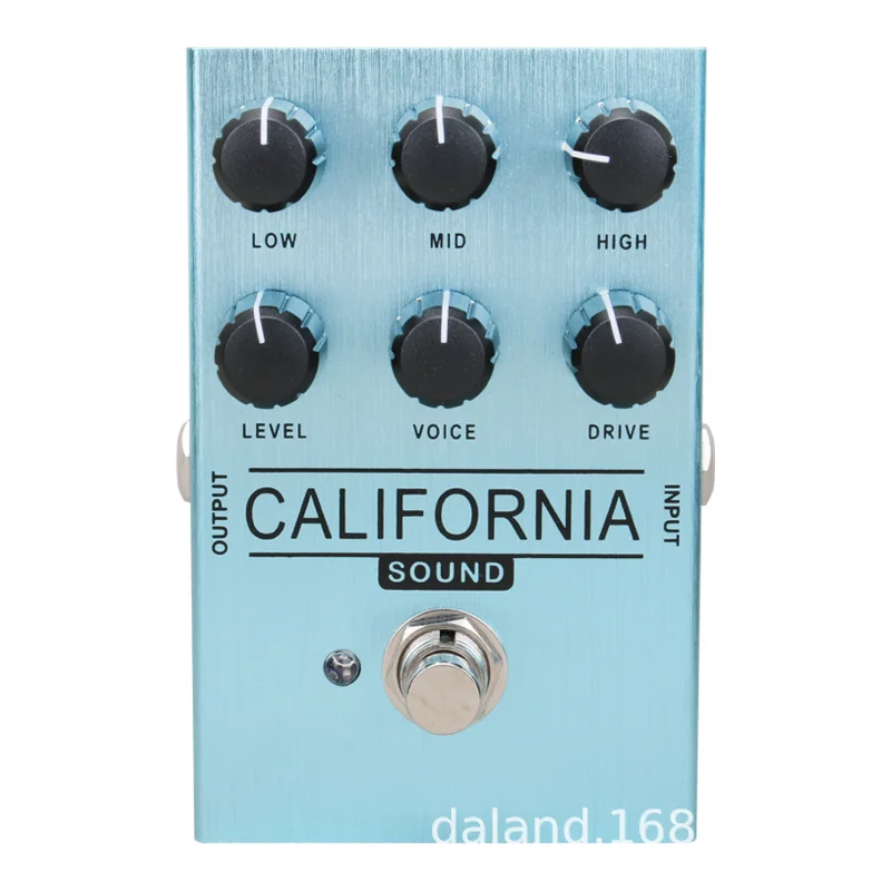 

XGQ-501 Single Electric Guitar Gain Distortion Delay Overload Compression Treble Chorus Effector