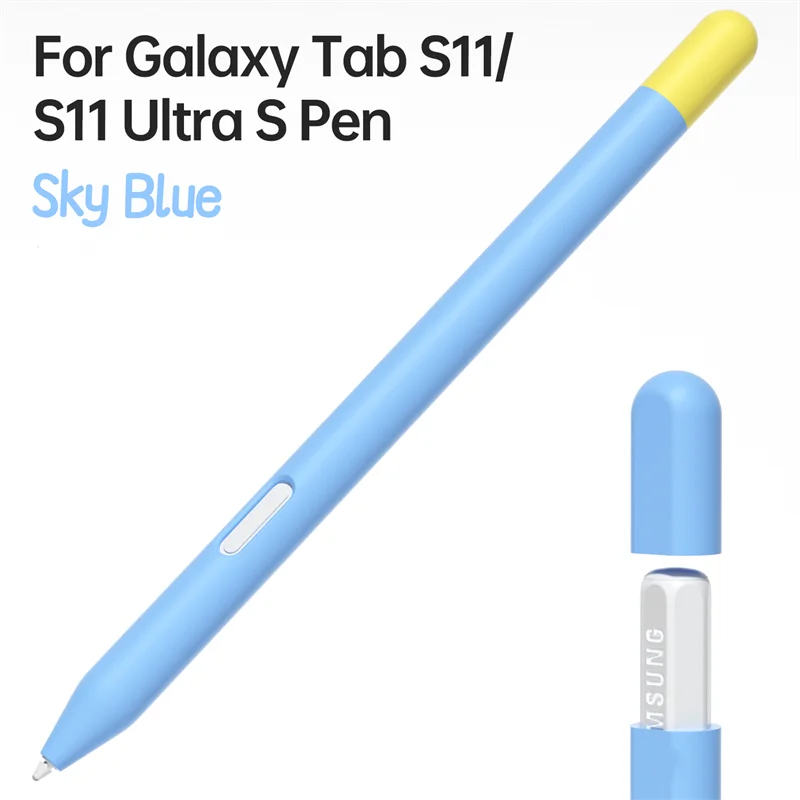 Silicone Shockproof Tablet Case with Stylus Sleeve