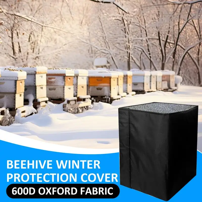 

Beehive Insulation Cover 600D Oxford Waterproof Windproof Bee Cozy Winter Hive Wraps Protect Your Bees From The Cold And Wind
