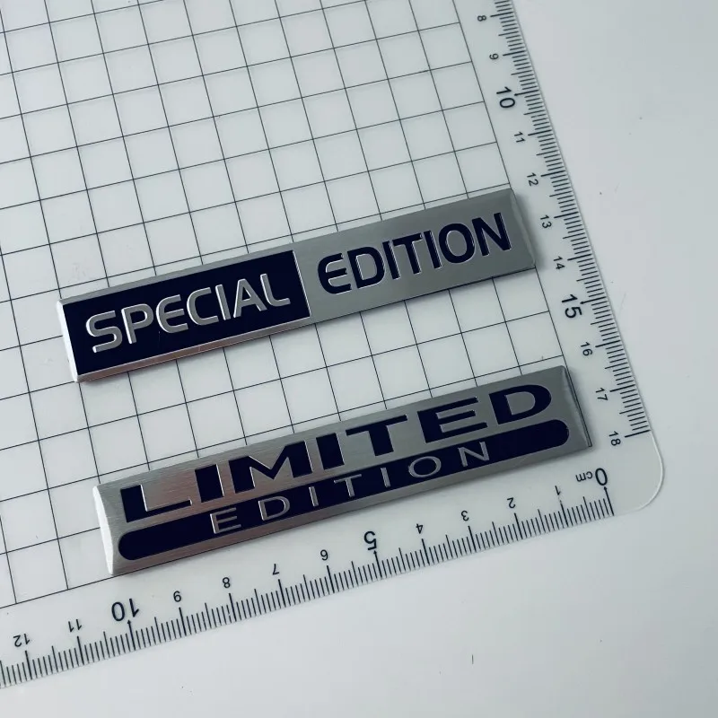 3D Special Edition Aluminum Emblem 2