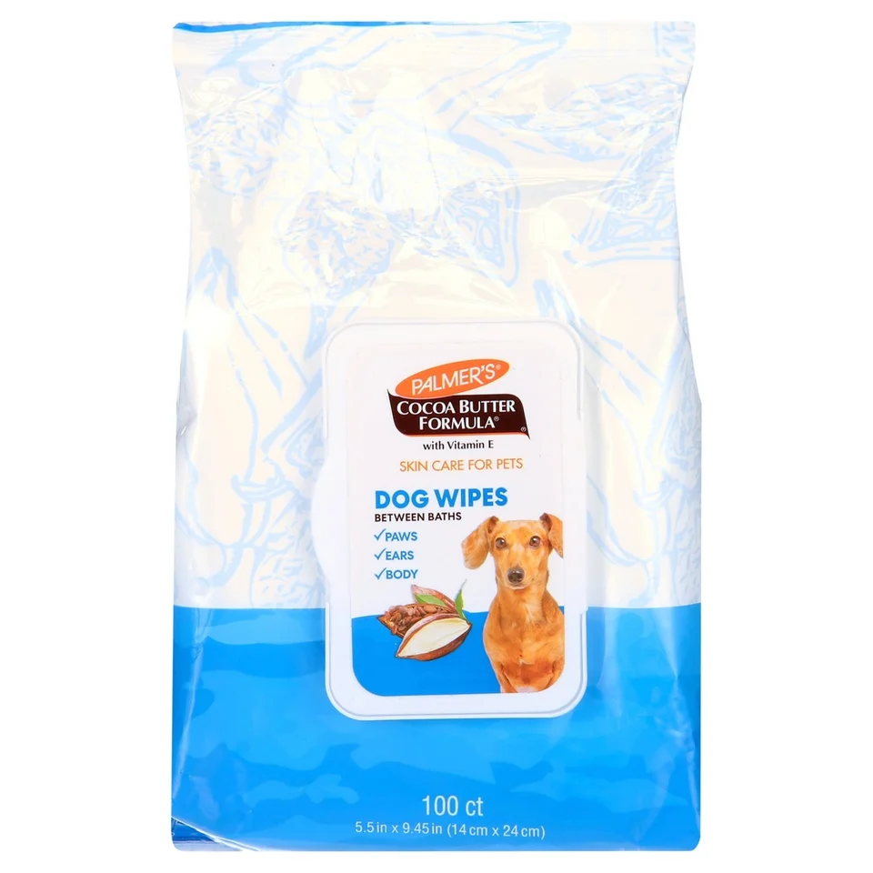 Coconut Oil and Vitamin E Dog Wipes 100 Count