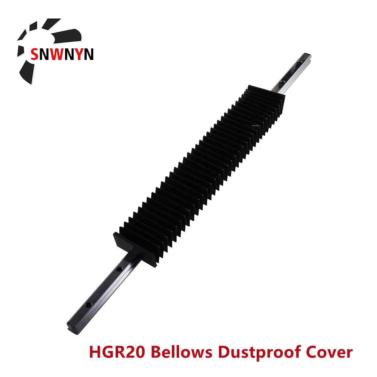 HGR20 HGH20CA Linear Guide Rail Bellows Dustproof Covers 20mm For Cnc