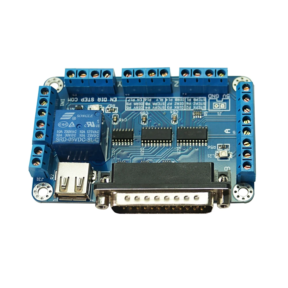 Cnc Usb Parallel Adapter Controller Mach3 | Cnc Usb Mach3 5 Axis.
