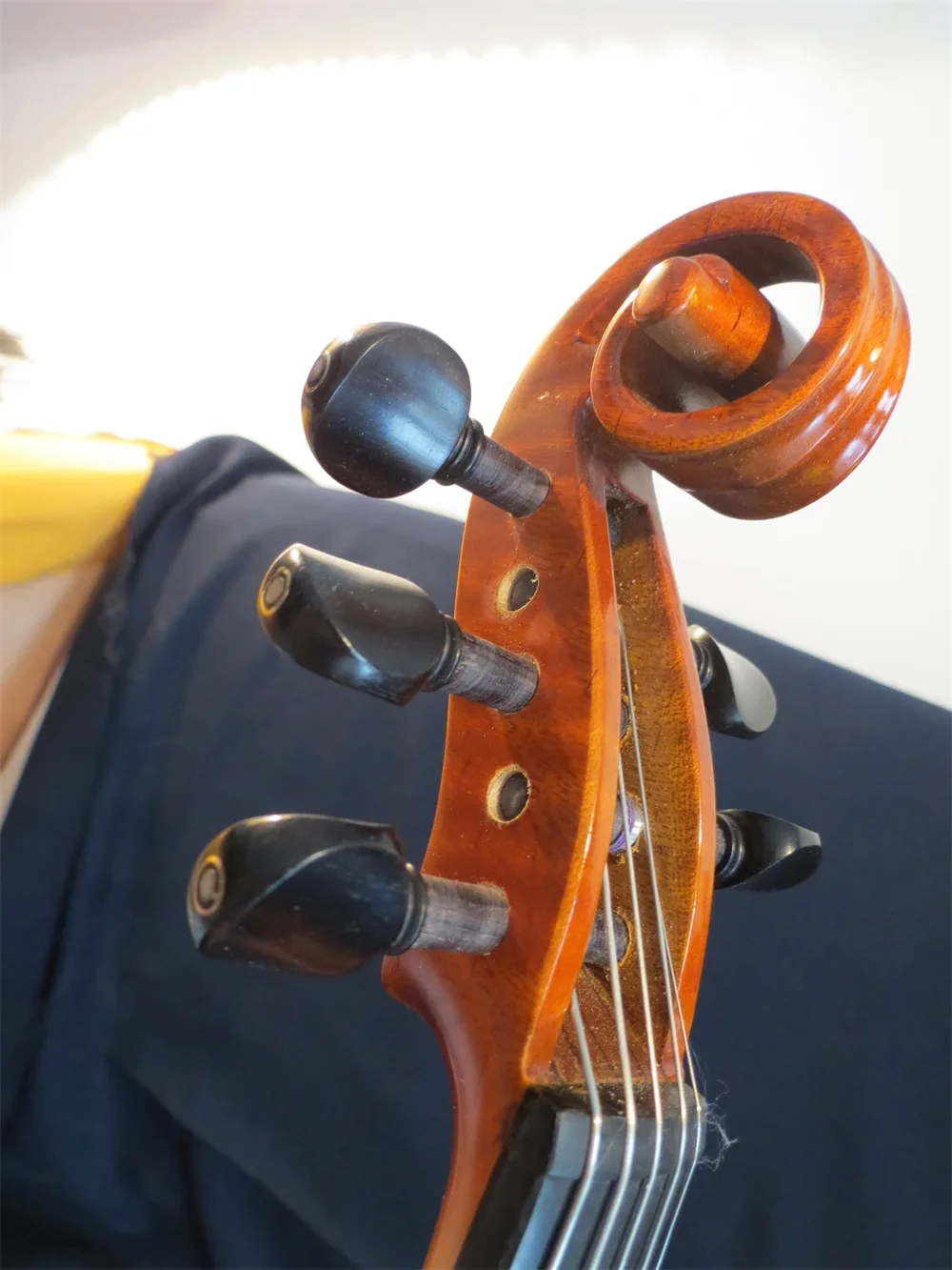 Pretty good Baroque style SONG Brand 5strings 14 1/2" viola, Strong powerful sound #12418
