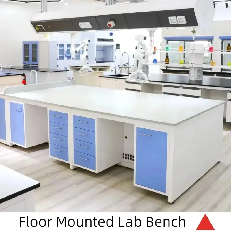 LAB Furniture Table with Chemical Resistance Counter Top Custom Science ...