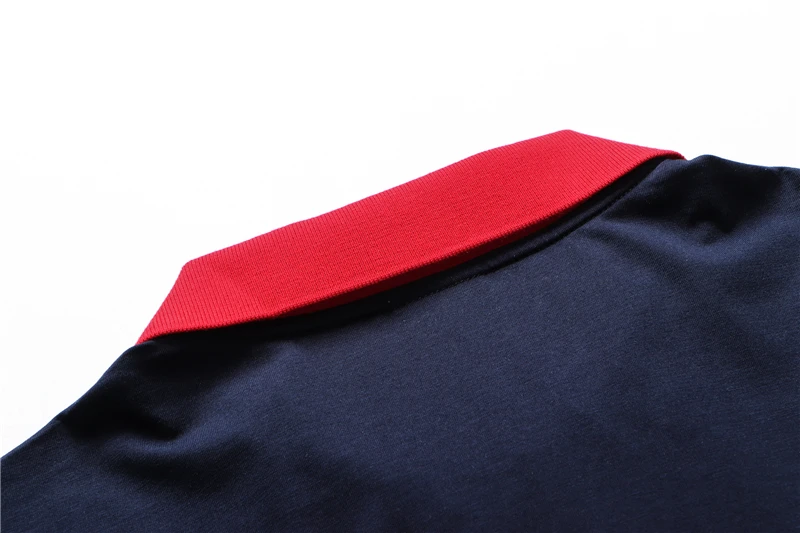 TACE&SHARK Solid Color Embroidery Polo Shirt Summer Fashion Men Business Shark Polos Tops Mens Casual Dark Blue White Clothing 19 S3adad7ffbc854a8aa7c0263f2acdd68eP