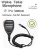 UV-18 Pro Max Waterproof Microphone Speaker 2-Pin K Type/Waterproof  Type Tangent Headset For Quansheng Baofeng Walkie Talkie 2