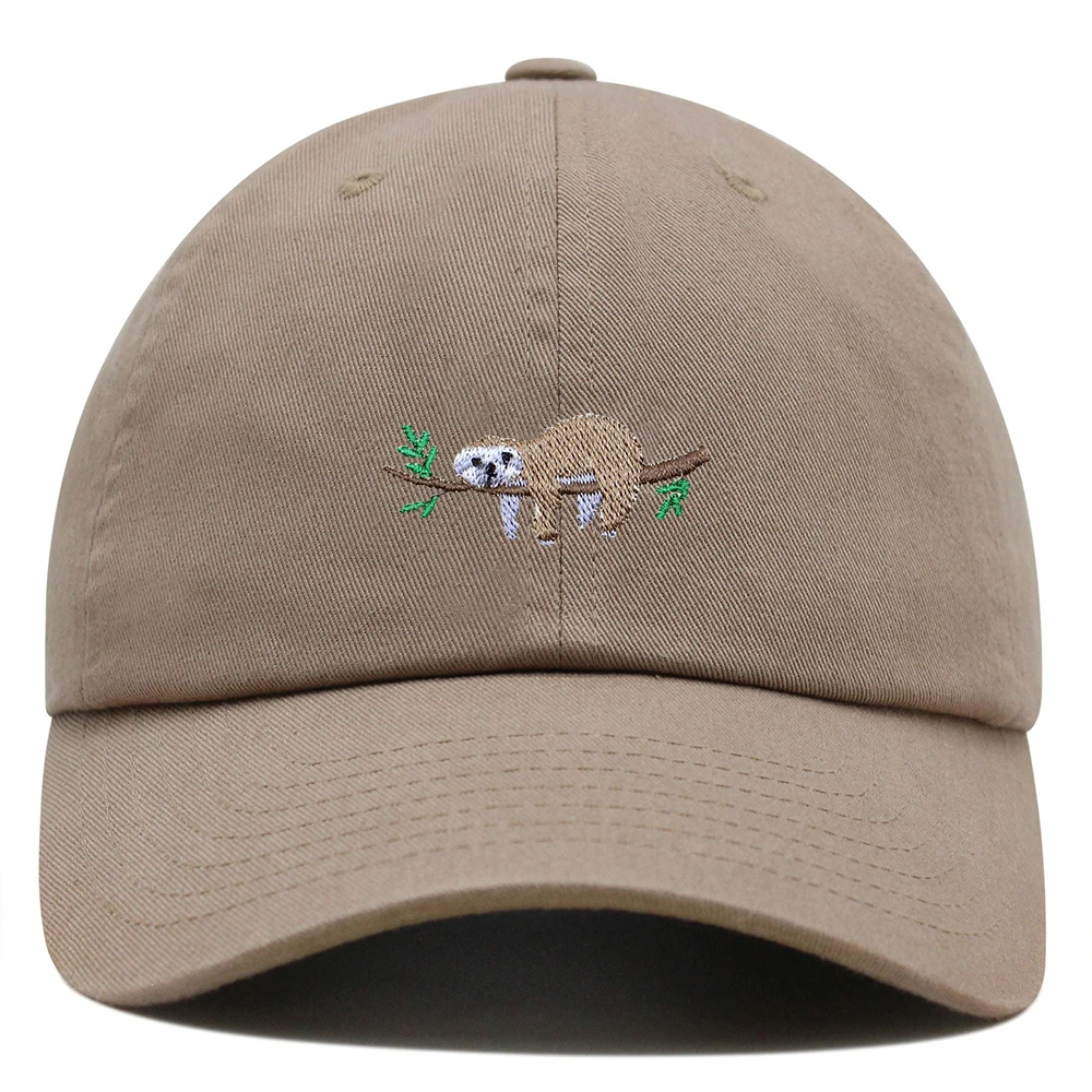 Munkakerülés Apu Kalap Animal Asszociáció Baseball kupak aranyos embroidered Nő Födémgerenda Pamut Nap Kalap Férfi Zöldségkertész hats