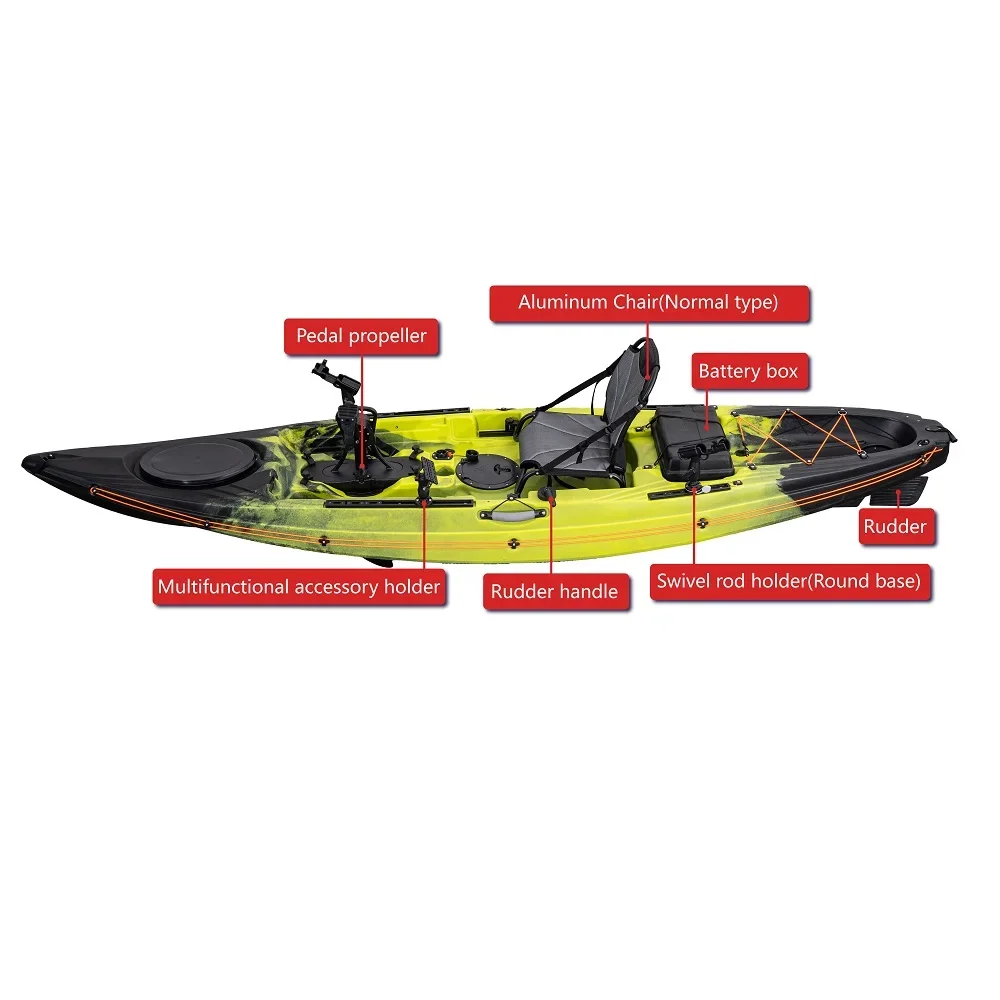 Kayak de pesca autovaciable ARROW ONE P. 3,15 mts. Envío 3-4 días.