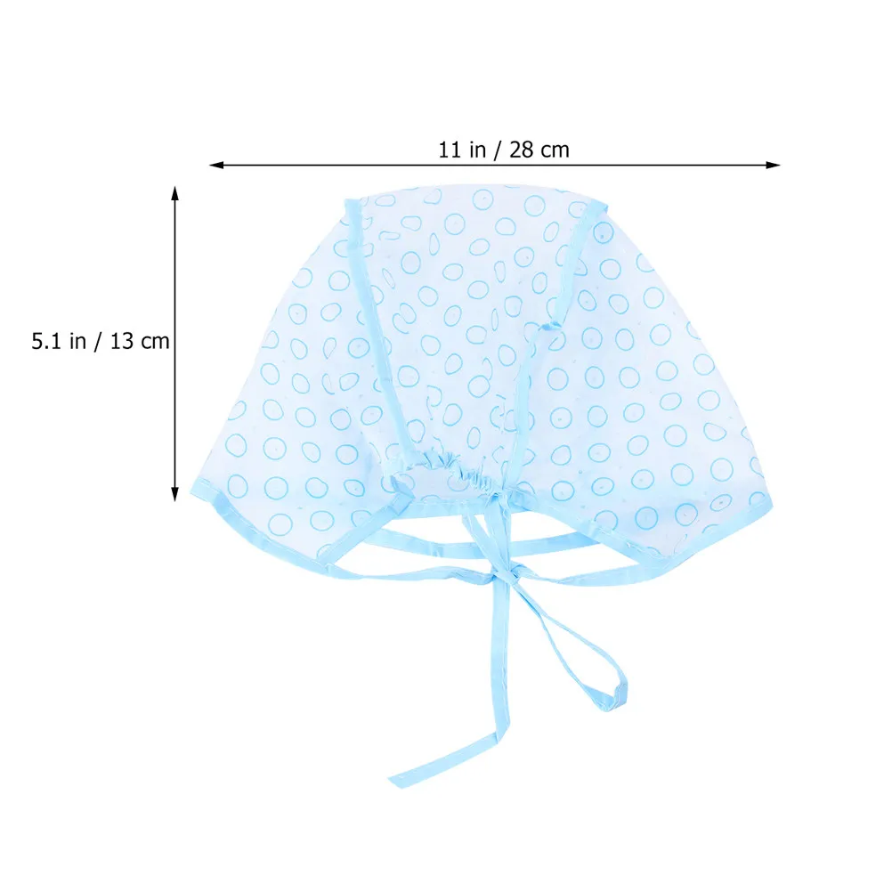 12개 헤어 염색 캡, 숄 보호 기능이 있는 헤어 컬러링 캡, 가정용 및 이발소용 하이라이팅 모자
