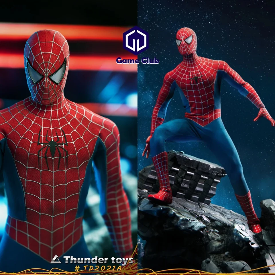 スパイダーマン Thunder toys spider man 在庫あり ThunderToys TD2021 1/6 スケール男性兵士スーパーヒーロー
