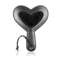 19cm Heart Shape Mini Paddle Riding Crops Flogger Horsewhips Spikes Leather Spanking Paddle Slapper Dressage Whips 1