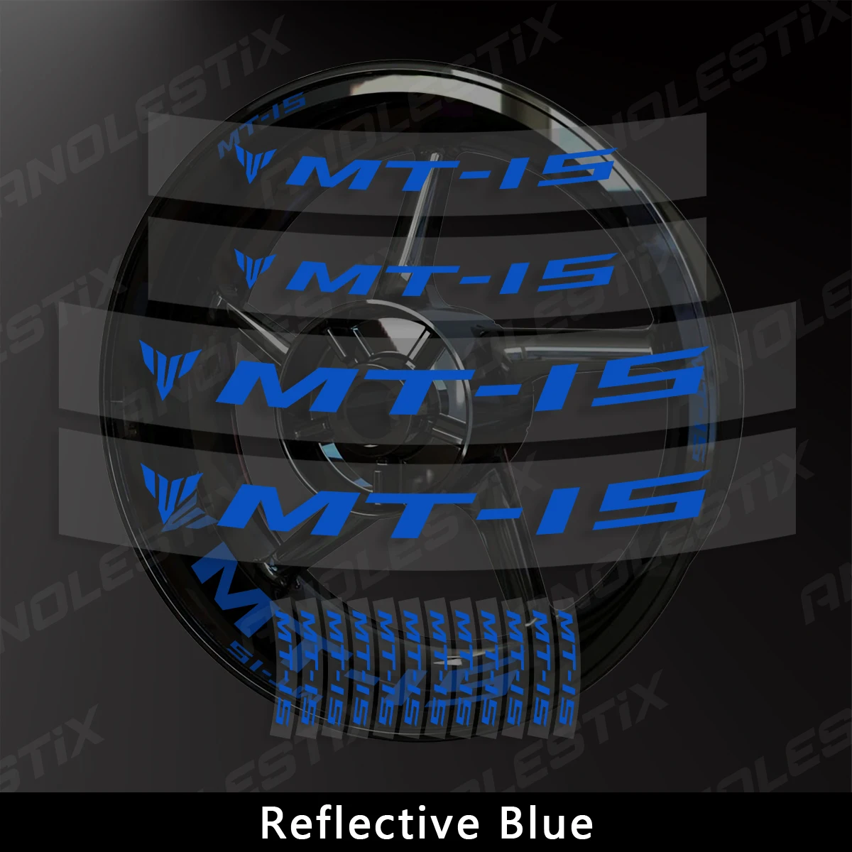 AnoleStix   ݻ ƼĿ  Į  Ʈ , ߸ MT15 MT-15 2019 2020 2021 2022 2023