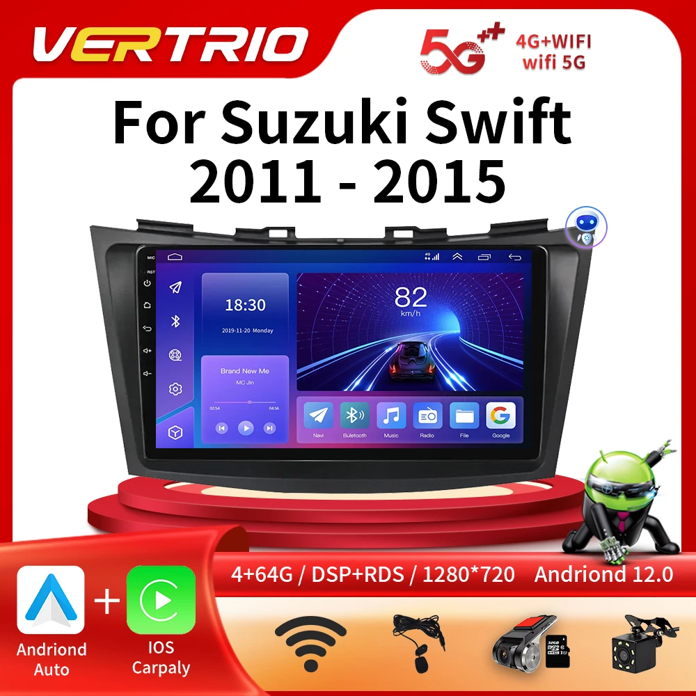 

Автомобильный радиоприемник 2DIN, Android 12,0, 4G, Wi-Fi, GPS, DSP
