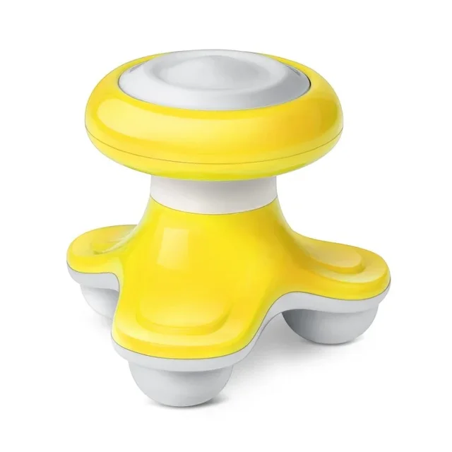 Mini massaggiatore per il collo USB Strumento multifunzione per il rilassamento del massaggio anticellulite di bellezza USB elettrico a forma di triangolo in plastica 6