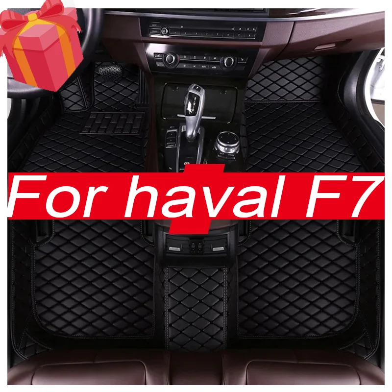 

Car floor mats for haval F7 2019 2020 2021 Custom Auto Foot Pads Automobile Carpet Cover Interior Accessories