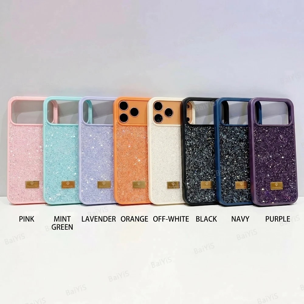 Luxury INS Dazzling Full Covered Zircon Bling Colorful Phone Case - Premium Back Shell