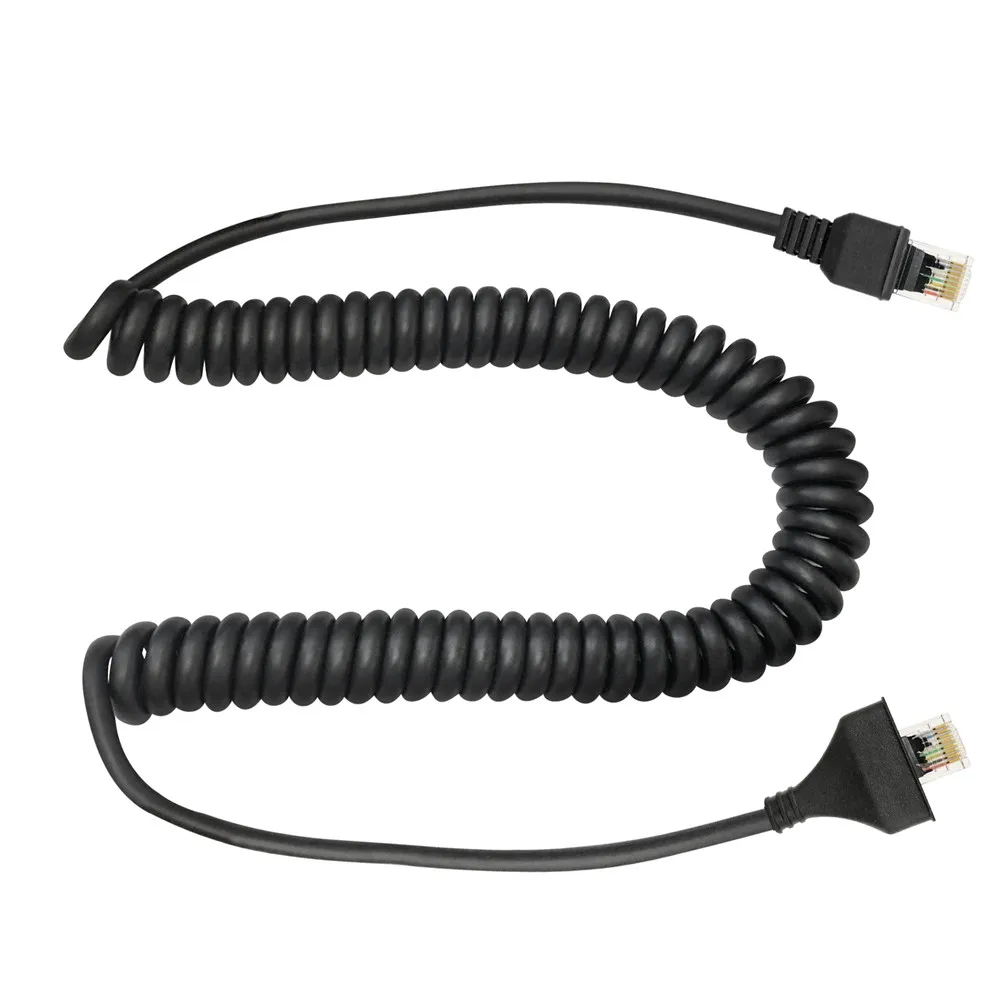 Walkie Talkie 8 PIN Replacement Microphone Mic Cable Cord For KMC-30 KMC-32 KMC-35 KMC-36 DTMF