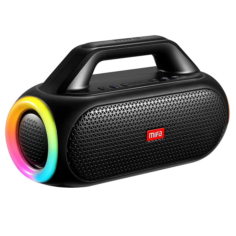  mifa WildBox Bluetooth Speaker 60W Bluetooth 5.3 Wireless Speakers Loud with BassUp Technology IPX7 Waterproof Camping Speaker 