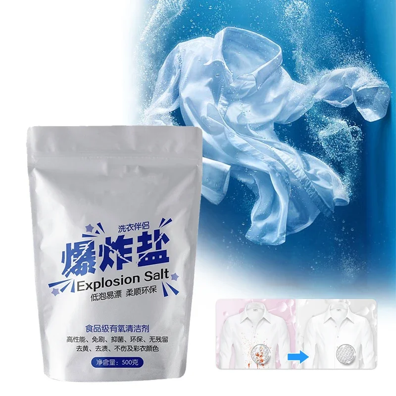 LaundryBleachRemoveStainsandRemoveYellowingWashWhiteClothes