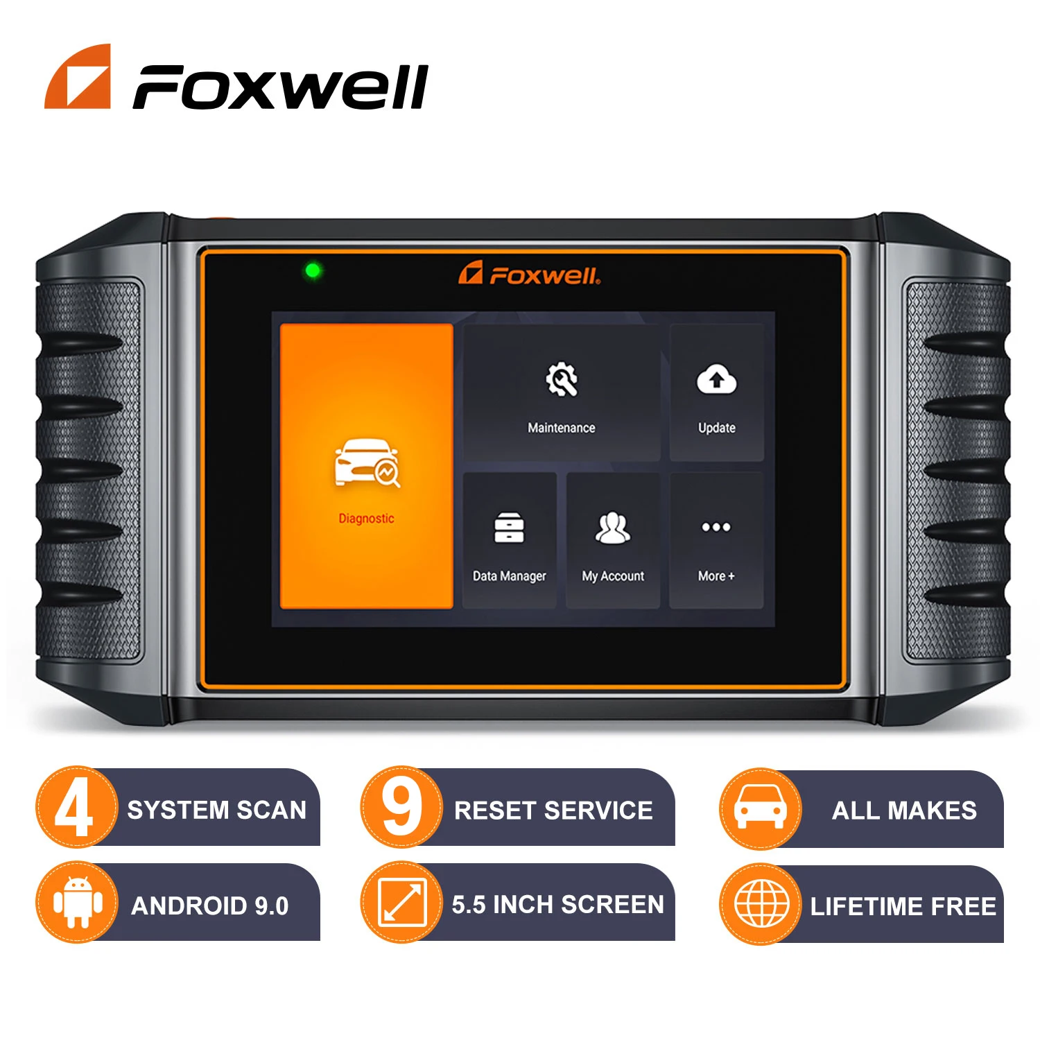 2023 Foxwell Scanner Nt716 Obd2 Auto Diagnostische Scan Tool 9 Reset