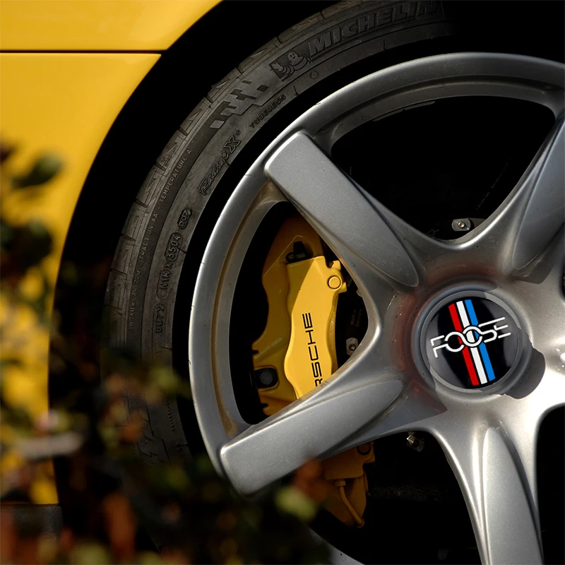 4 Stück Auto-Radnabenkappen 56MM Felgenabdeckung Emblem Radkappen-Aufkleber für Ford Focus ST Ranger Mondeo Kuga Ecosport Fiesta Shelby – Detail 7