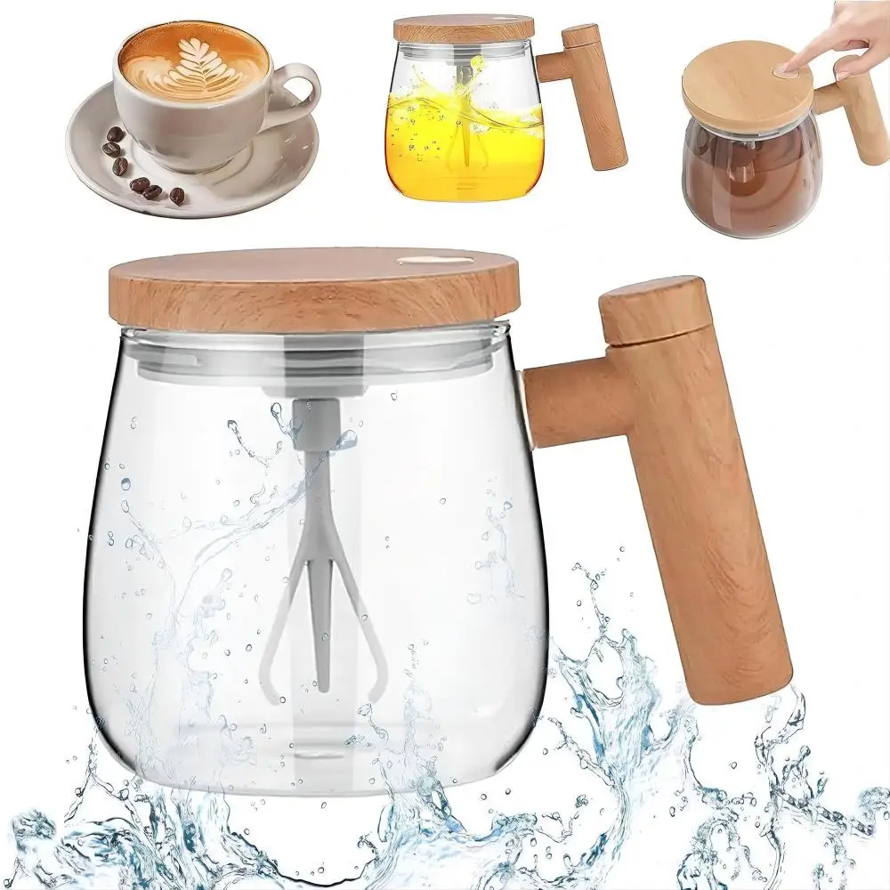 Stirring Cup Electric Self-Stirring Portable for Drinks Coffee Juice Milk Tea Soy
