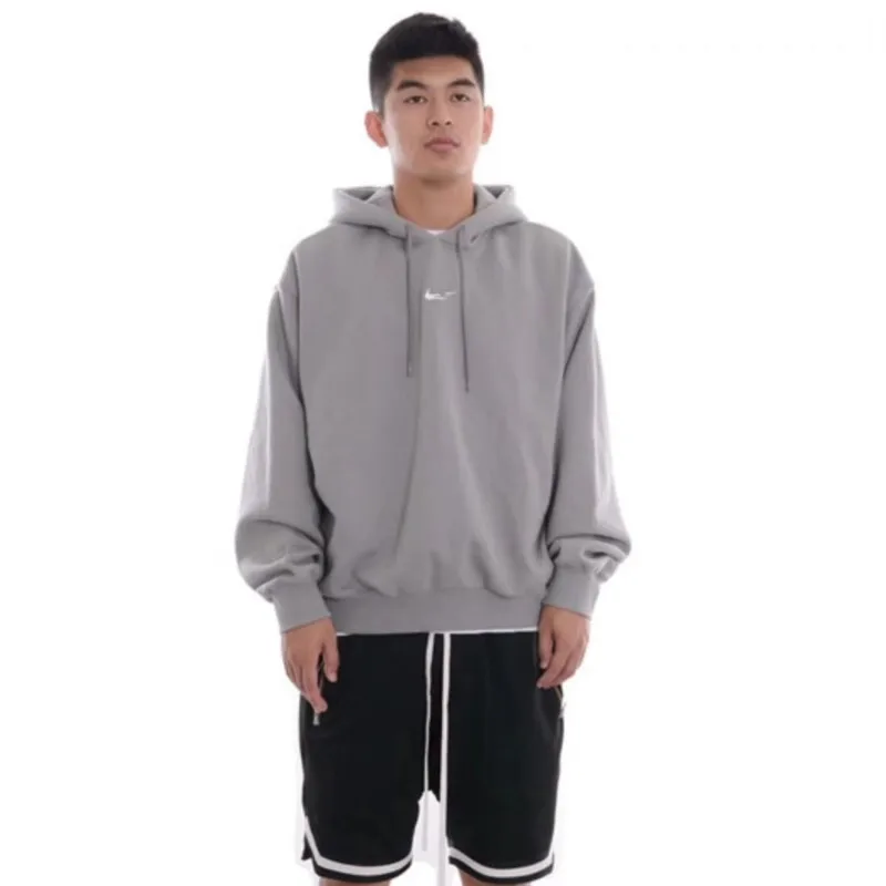 

Fashion High Street Hip Hop Hooded 2023 Autumn And Winter Man New Casual Solid Color Long Sleeve Personality Sweatshirts