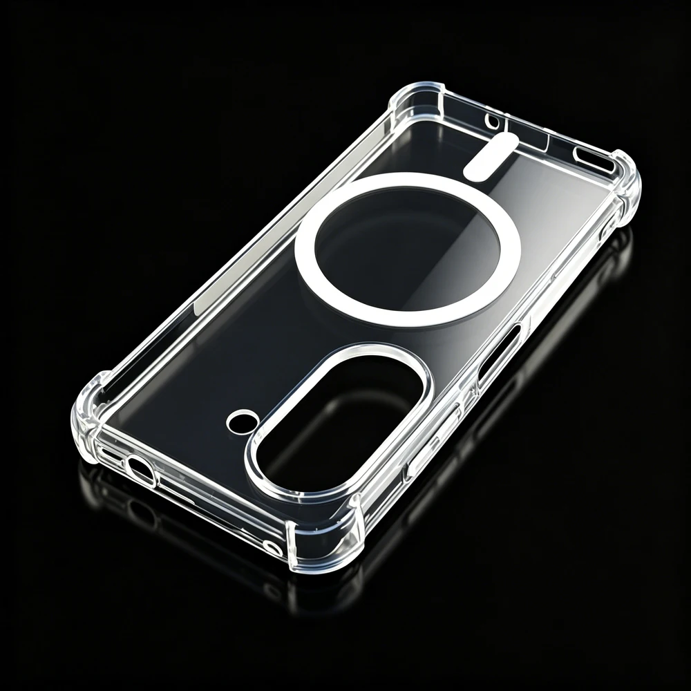Ultra Clear Magnetic Protective TPU Shockproof Phone Case