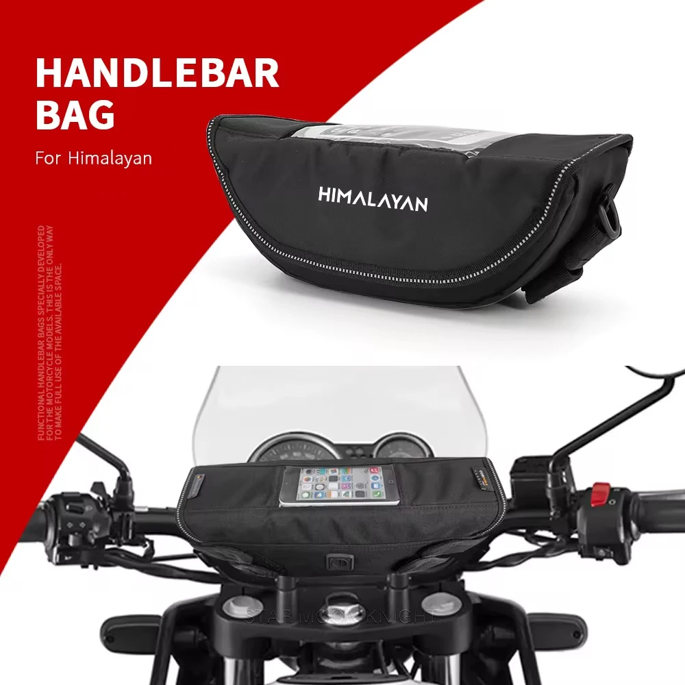 Motorcycle Accessories Handlebar bag Waterproof Bag Fit For Himalayan Storage Travel Tool bag Handle Bar Bags motorcycle bag