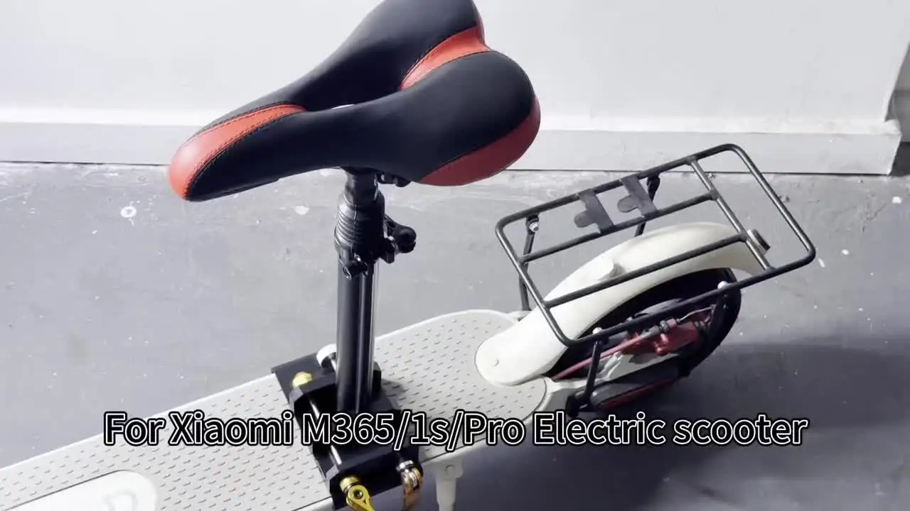 Sella Regolabile Per Scooter Elettrico – Altezza 45-65 Cm, Per Xiaomi M365 E Pro, Portata 100 Kg, Leggera 1,6 Kg