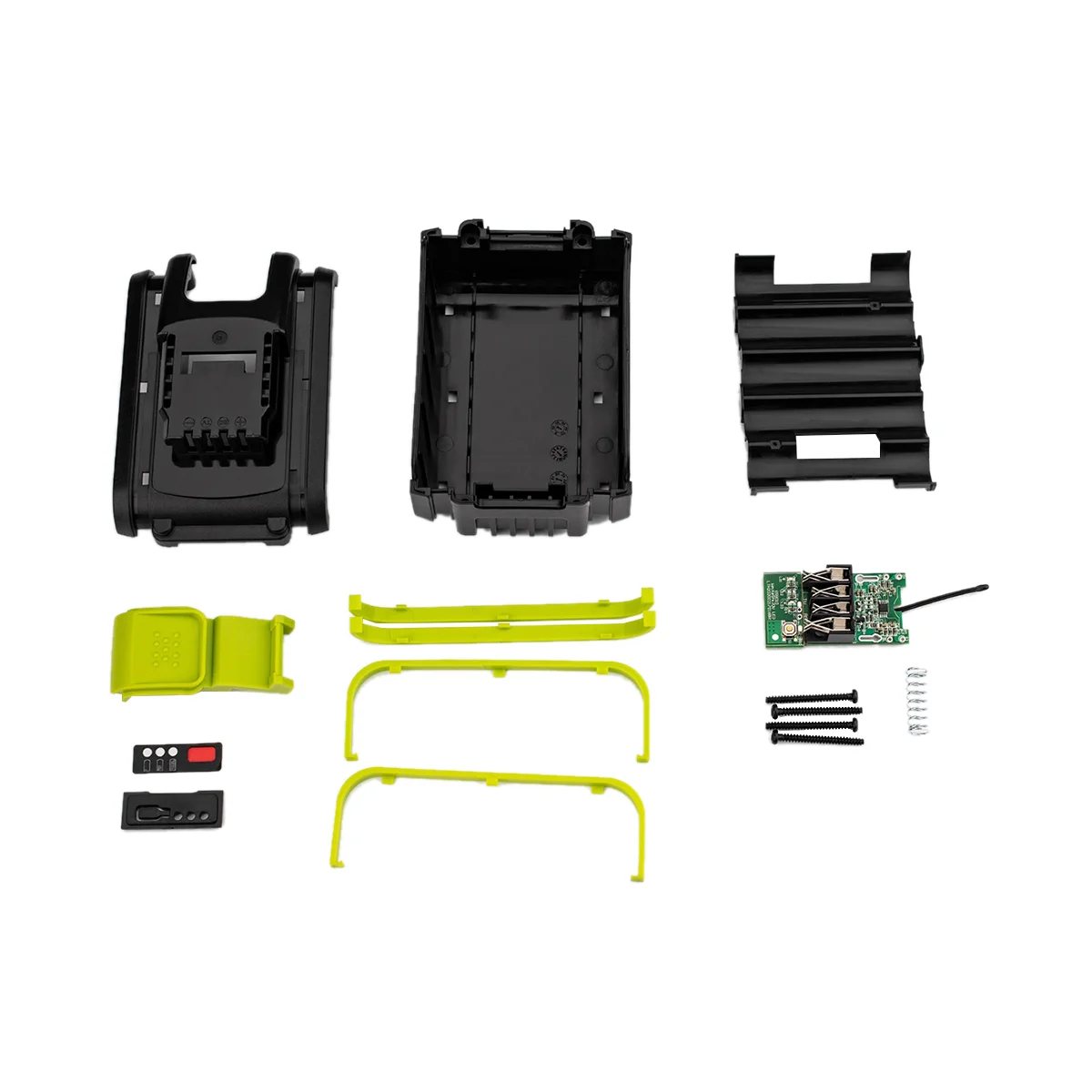 

Battery Plastic Case+Protective Board for Worx 10-Core 20V Lithium Battery Kit with Battery Display