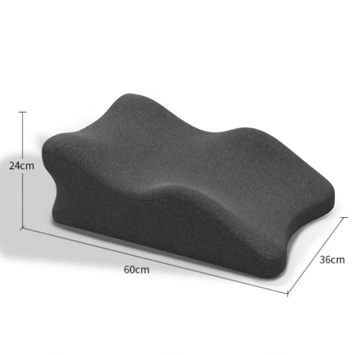 Lightweight Memory Foam Knee Pillow for Sleeping - Improve Posture Bed & Travel Cushion Accessory for Indoor Office And Home Use 4