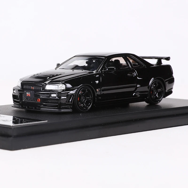 Fuji 1:64 Skyline GT-R R34 Alloy Model Car Limited Edition 699