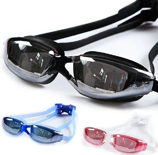 

Plating electroplating swimming swim pool man woman unisex Goggles Anti-fog glasses eyewear