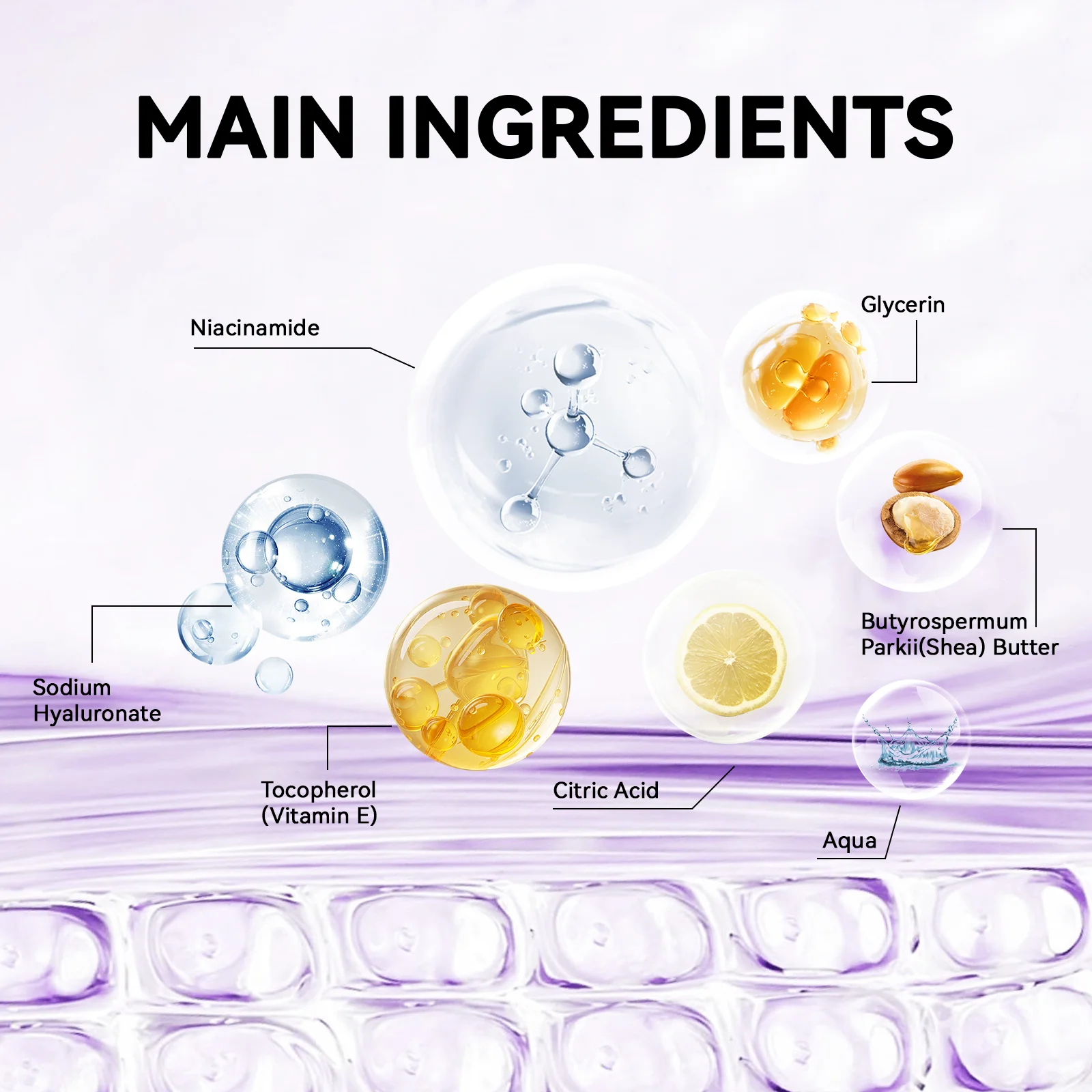 كريم وجه مضاد للشيخوخة الخطوط الدقيقة تبييض ترطيب اشراق الجلد رفع ثبات تنعيم تغذي اشراق