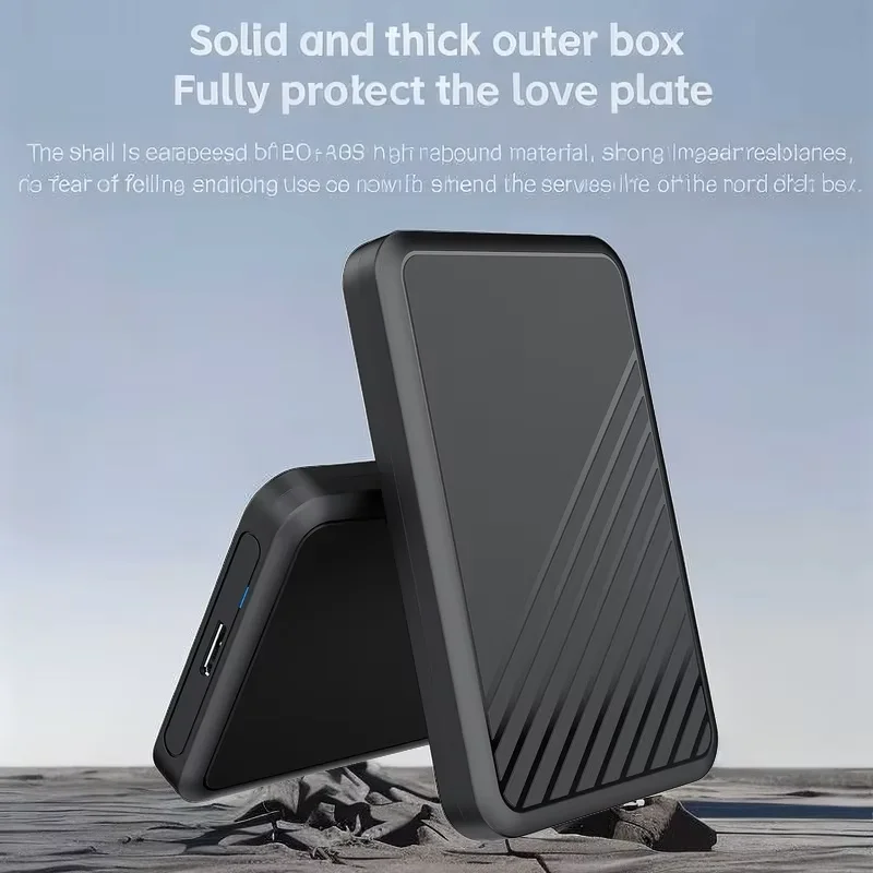 Sale External Hard Drive Housing 2.5" With USB 3.0/3.1 For PC Laptop Support Up to 6TB, Fits 7mm/9.5mm SATA SSD/HDD