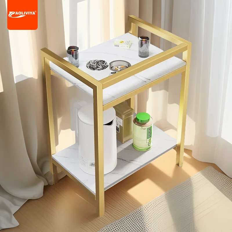 

Чайный столик Aoliviya для Маджонга, двухуровневый шахматный стол, специальная пепельница, настольная подставка для Маджонга, боковой столик, квадратный, маленький, для балкона