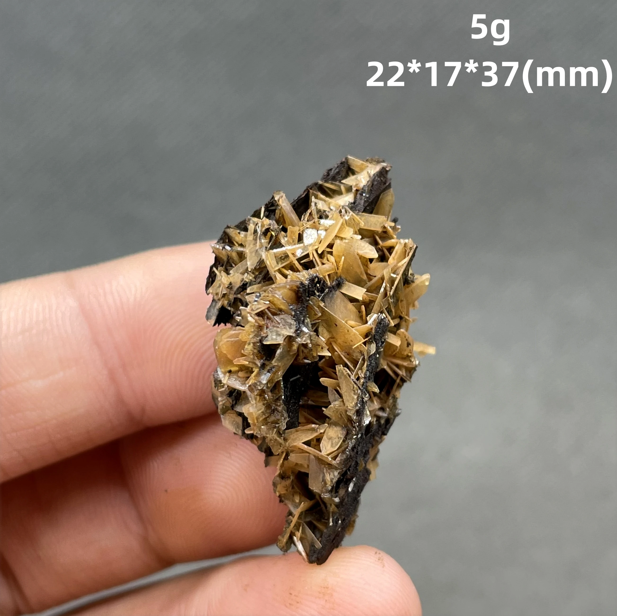 Natural  Morocco wulfenite Mineral specimen + healing quartz crystals and stones rock gemstone 4