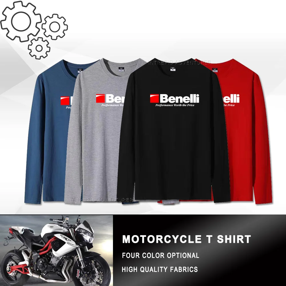 Maglietta T-Shirt Benelli Fucili Logo Cotone Tshirt Fondo Moda Top Abbigliamento
