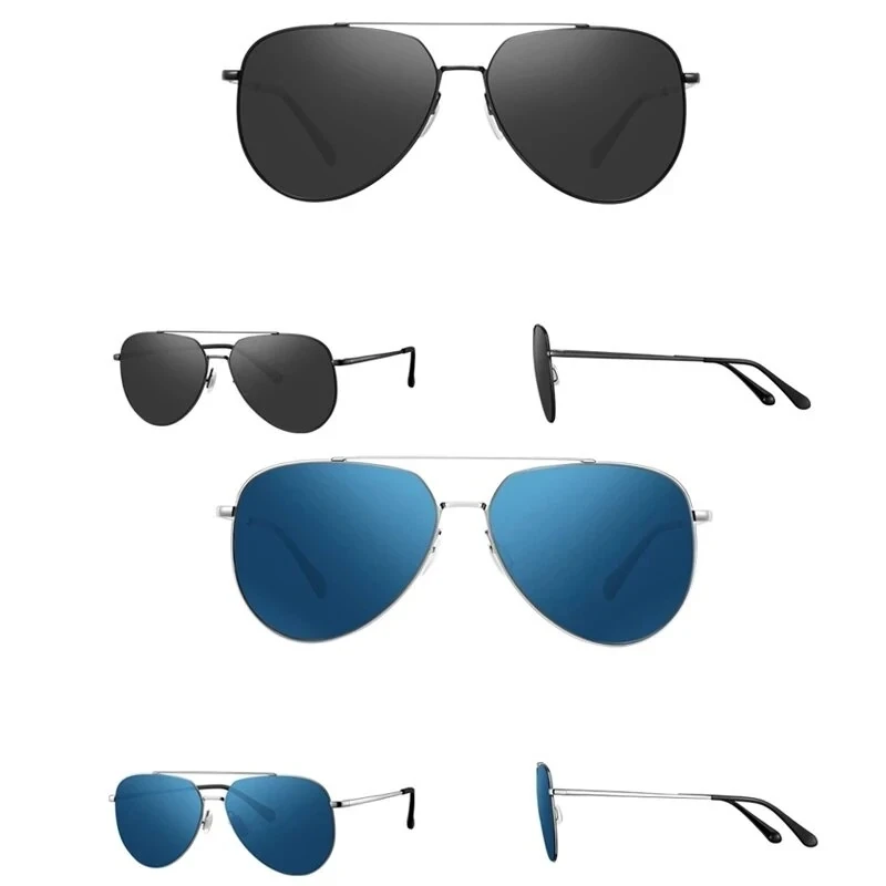 XiaomiMijia-男性と女性のためのUV400保護付き偏光サングラス